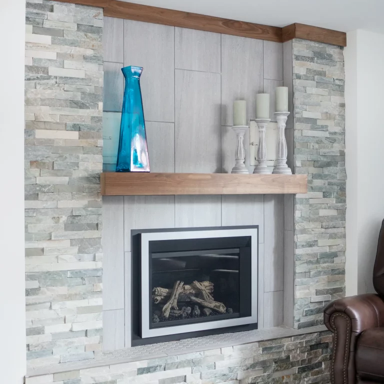 Wall design of a home in Madison